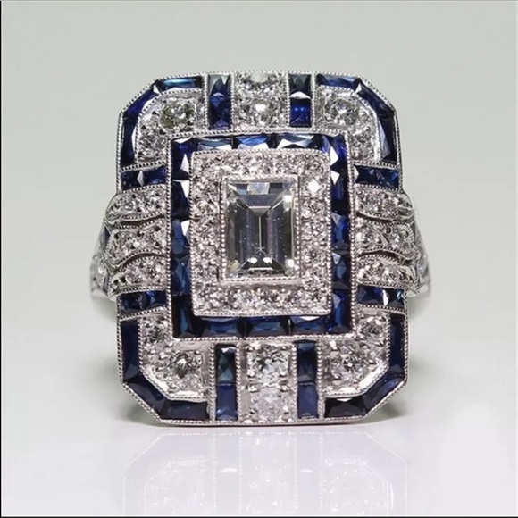 NWT Square Big Luxury ring - Picture 4 of 4